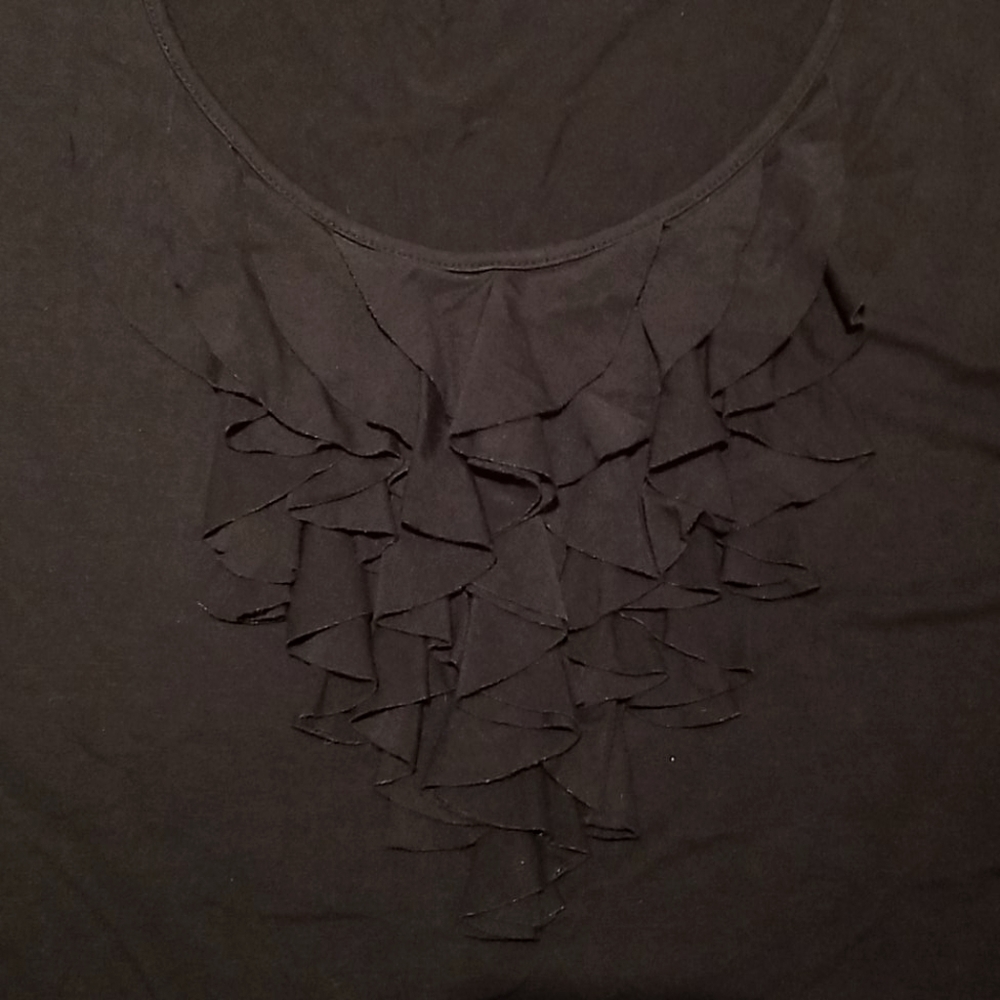 Nautica Ruffle Neck Tank Top - Picture 10 of 10